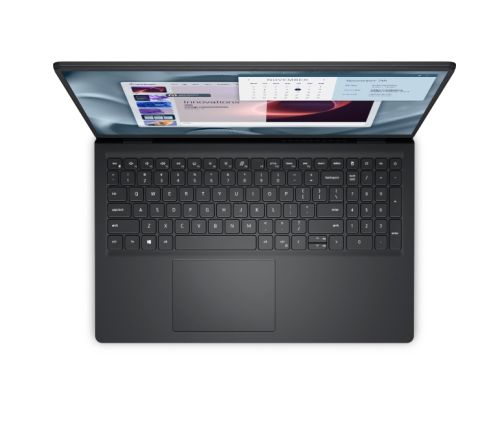 Лаптоп Dell Pro 15 Essential PV15250, Intel Core 3 100U (6 cores, up to 4.7 GHz), 15.6" FHD (1920x1080) 120Hz WVA AG, 8GB, 1x8GB, DDR5, 4400MT/s, 512GB M.2 PCIe NVMe, Intel UHD Graphics, HD RGB cam, Wi-Fi 6, FPR, BG kbd, Win 11 Pro, Carbon, 3Y PS