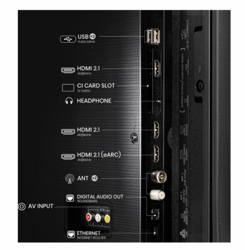 Телевизор Hisense 43" E7Q, 4K Ultra HD 3840x2160, QLED, Quantum Dot, HDR 10+, HLG, Dolby Vision, Light Sensor, Smart TV, WiFi 5GHz, WiFi Direct, BT, Anyview Cast, 3xHDMI, 2xUSB, LAN, CI+, DVB-T2/C/S2, Black