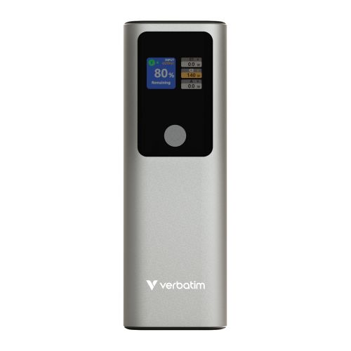 Външна батерия Verbatim Charge 'n' Go Power Bank 27000mAh 183W Grey