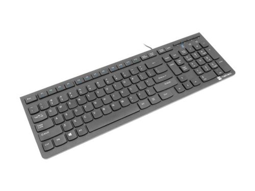 Клавиатура Natec Keyboard Discus 2 SLIM US Layout Black