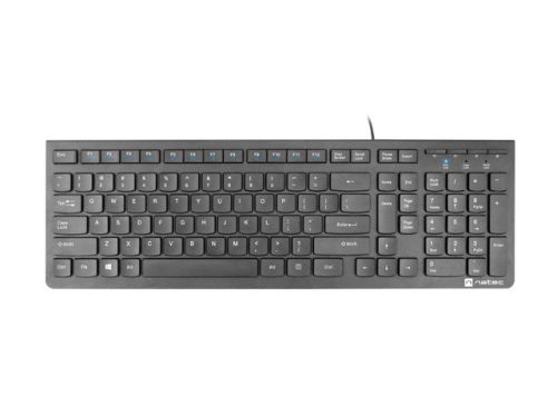 Клавиатура Natec Keyboard Discus 2 SLIM US Layout Black