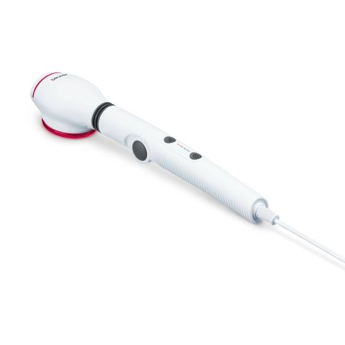 Масажор Beurer MG 44 infrared massager; Soothing vibration massage; Rotating massage head and 3-way adjustable handle; Infrared heat; 3 function levels; 4 interchangeable massage attachments