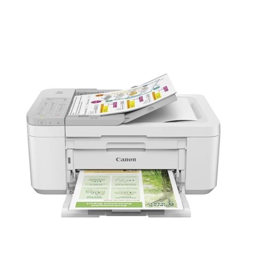 Мастилоструйно многофункционално устройство Canon PIXMA TR4756i All-In-One, White
