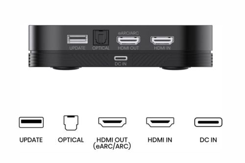 Аудио система Hisense HT Saturn, 4.1.2Ch Sound Bar with Wireless Subwoofer, 720W, Dolby Atmos, Tuned by Devialet , DTS:X,Quad Satellite Speakers , Black