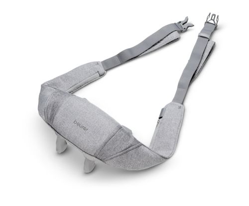 Масажор Beurer MG 154 3D Battery-Powered Neck Massager, 4 massage heads + 2 massage fingers;  2 speed; Hands-free; Automatic switch-off; Heat function; Washable removable cover