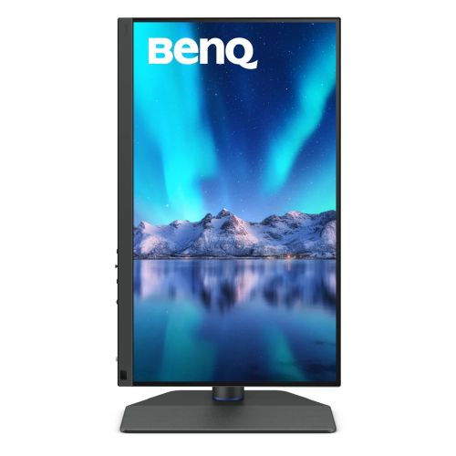 Монитор BenQ SW272Q 27" IPS, 2K, 2560x1440 2K, 300 cd/m2, Photographer Monitor, 100% sRGB, 99% Adobe RGB, 99% P, Hard.Calubrat., 1.07 billion colors, HDMI 2.0 x2, DP 1.4,USB-Type C x1 (90W PDelivery), USB 3.1 Hub, 16 bit 3D LUT, HDR10/HLG,HAdj. 140mm,Tilt