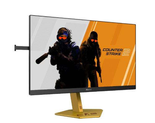 Монитор AOC CS24A, 24.1" TN eSports WLED, 1920x1080@610Hz (OC, Native 600Hz), 0.5ms GtG, 0.3ms MPRT, 500cd m/2, 1000:1, DCR 80M:1, Adaptive Sync, FlickerFree, Low Blue Light, Tilt, Height Adjust, Pivot, Swivel, 2xHDMI, DP, USB hub