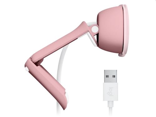 Уебкамера Logitech Brio 100 Full HD Webcam - ROSE - USB - N/A - EMEA28-935 - WEBCAM