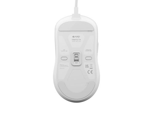 Мишка Fury Gaming Mouse Tanto T4 12000DPI Optical With Software RGB Backlight White