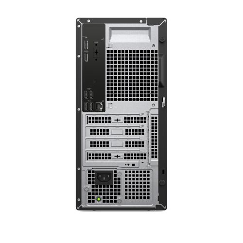 Настолен компютър Dell Tower ECT1250, Intel Core i3 14100 (12 MB cache, 4 Cores, up to 4.7GHz), 8GB, 8GBx1, DDR5, 4800MT/s, 512GB SSD PCIe M.2, Intel UHD Graphics 730, Wi-Fi 6, Keyboard&Mouse, 180W,  Ubuntu, 3Y BO