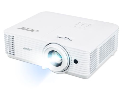 Мултимедиен проектор Acer Projector X1528Ki, DLP, FHD (1920x1080), 5200 ANSI Lumens, 17 000:1, 1.1x, 3D ready, HDMI 1.4x2, USB 2.0 (Type A), DC Out (5V/1.5A, USB-A), RS232, RGB, Speaker 3W, Wireless dongle included, 2.9Kg, 2Y, White
