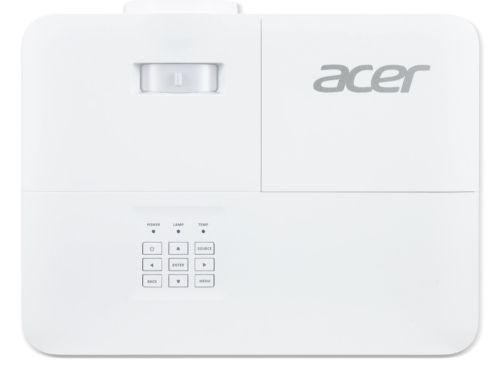 Мултимедиен проектор Acer Projector X1528Ki, DLP, FHD (1920x1080), 5200 ANSI Lumens, 17 000:1, 1.1x, 3D ready, HDMI 1.4x2, USB 2.0 (Type A), DC Out (5V/1.5A, USB-A), RS232, RGB, Speaker 3W, Wireless dongle included, 2.9Kg, 2Y, White