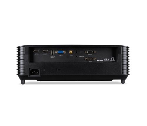 Мултимедиен проектор Acer Projector X1328AF, DLP, WXGA(1280x800), Auto Focus, 5000 ANSI Lumens, 20 000:1, 1.3x, 3D ready, VGA in/out, 2xHDMI, RCA, Audio in/out, USB type A (5V/1A), RS232, Lamp life up to 15000h, Auto Keystone, Speaker 1x3W, 2.8kg, Black