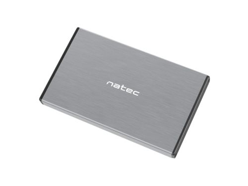 Кутия за твърд диск Natec External HDD/SSD Enclosure Rhino Go SATA 2.5" USB 3.0 Grey