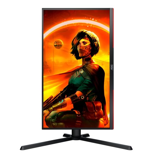 Монитор AOC 25G3ZM/BK, 24.5" VA WLED, 1920x1080@240Hz, 1ms GtG, 0.5ms MPRT, 300cd m/2, 3000:1, 80M:1 DCR, AdaptiveSync, FlickerFree, Low Blue Light, Tilt, Height Adjust, Pivot, Swivel, 2xHDMI, DP, USB hub