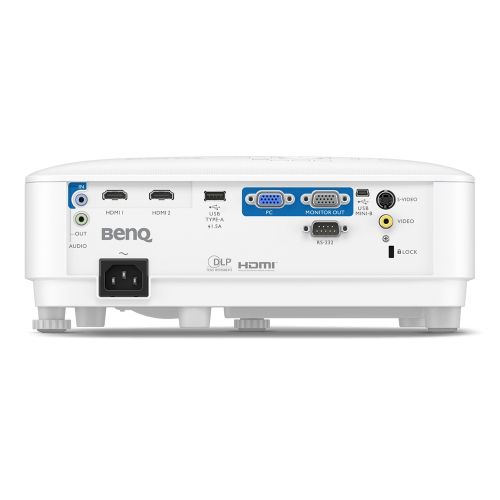 Мултимедиен проектор BenQ MH560, DLP, 1080p (1920x1080), 20 000:1, 3800 ANSI Lumens, Zoom 1.1x, Glass Lenses, Auto Vertical Keystone, Anti-Dust Sensor, VGA, 2xHDMI, S-Video, RCA, VGA out, Audio In/Out, RS232, USB A 1.5A, up to 15,000 hrs, Speaker 10W, 3D 