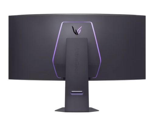 Монитор LG 45GX950A-B, 44.5" UltraGear curved 21:9, 0.03ms, Dual QHD 5K (5120x1440), WUHD 165Hz/ WFHD Dual Mode 330Hz, USB Type-C, 275 cd/m2, 1500000:1, NVIDIA G-Sync, AMD FreeSYnc, USB Type-C 90W, HDR 400, HDMI, DisplayPort, Speacer, DTS, LG Switch, Tilt