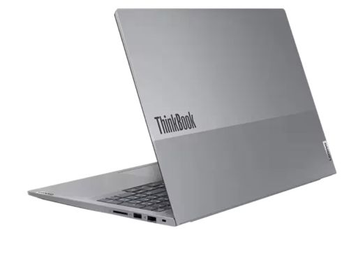 Лаптоп Lenovo ThinkBook 16 G7 AMD Ryzen 5 7535HS (up to 4.55GHz, 16MB),16GB DDR5-4800, 512GB SSD, 16" WUXGA (1920x1200) IPS AG, Integrated AMD Graphics, FHD&IR Cam, Backlit KB, 3 cell, WLAN, BT, FPR, DOS, 3Y Onsite
