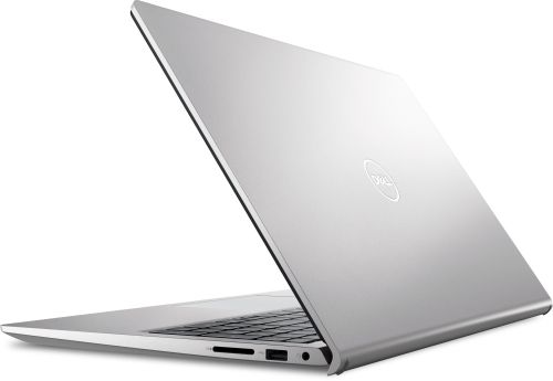 Лаптоп Dell 15 DC15250, Intel Core i5-1334U (10 cores, up to 4.60 GHz), 15.6" FHD (1920x1080) 120Hz 250 nits WVA AG, 16GB: 1x16GB, DDR4, 3200 MT/s, 512GB M.2 PCIe, Intel UHD Graphics, Wi-Fi 6, FPR, Backlit, Windows 11 Pro, Platinum Silver (Aluminum), 3Y P