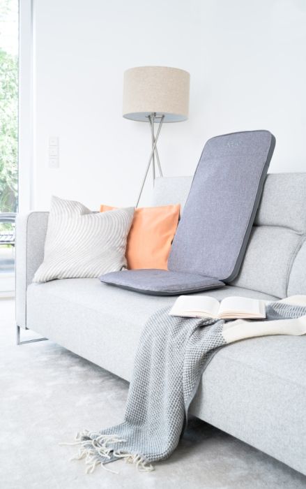 Масажор Beurer MG 202 Shiatsu seat cover, Extra-light & slim back cover; 4-head massage system; Modern design and high-quality material; LED light; One-button operation