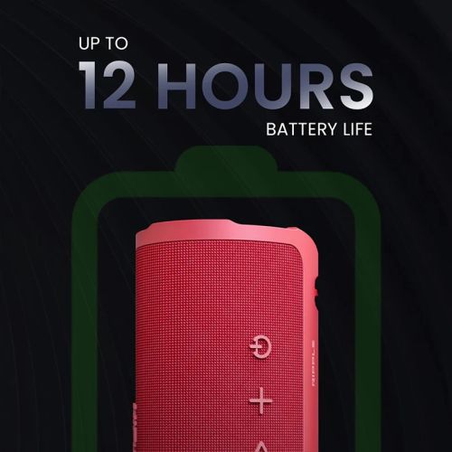 Тонколони HiFuture Ripple Red, 2-Way Speaker System, 20W*1+10W*1, IPX7 Waterproof, Up to 12 Hours Playtime, Bluetooth 5.3, Pair to Play (TWS Mode)