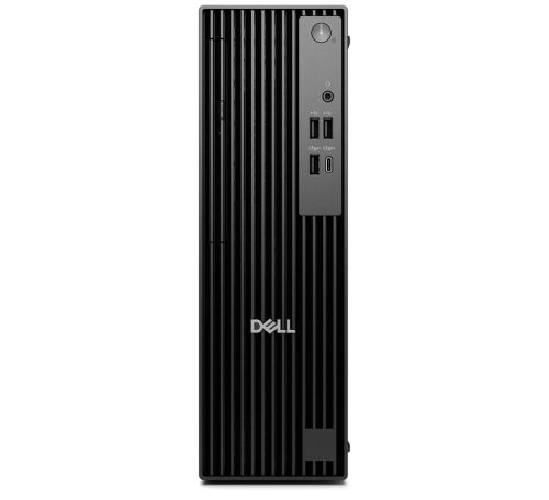Настолен компютър Dell Pro Slim QCS1250, Intel Core Ultra 5 235 (13 TOPS NPU, 14cores, up to 5.0GHz), 16GB: 1x16GB, DDR5, up to 5600 MT/s, 512GB SSD, Integrated Graphics, Bulgarian Keyboard&Mouse, 180W, Ubuntu, 3Y PS