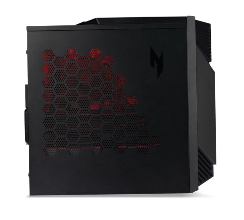 Настолен компютър Acer Nitro N50-656, Intel Core i5-14400F (up to 4.70GHz, 20MB), 32GB DDR5 5600MHz (2*16GB), 1TB SSD 1*M.2 free, GeForce RTX 5060 8GB GDDR7, No DVD, 3* USB 3.2, Type-C, 4*USB.2.0, Mic.&Audio jacks, RG-45, GLAN, Wi-Fi AX&BT 5.0, 500W, No O