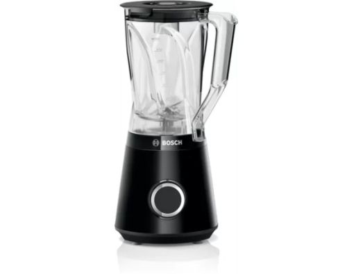 Блендер Bosch MMB6141B Series 4, VitaPower Blender, 1200 W, Tritan blender jug 1.5 l, Two speed settings and pulse function, ProEdge stainless steel blades made in Solingen, Black