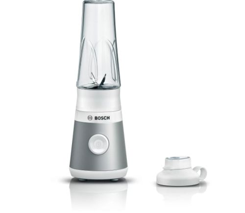 Блендер Bosch MMB2111T, Blender VitaPower Series 2, 0,6 L, 450 W, ToGo bottle from Tritan, Silver