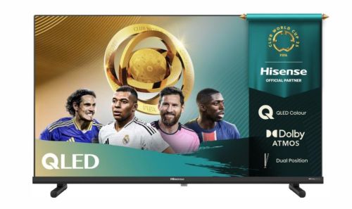 Телевизор Hisense 40" A5Q, Full HD 1920x1080, QLED, Quantum Dot, HDR, HLG, DTS HD, Light Sensor, Dolby Audio, Smart TV, WiFi, WiFi Direct, 2xHDMI, 2xUSB, LAN, CI+, DVB-T2/C/S2, Black