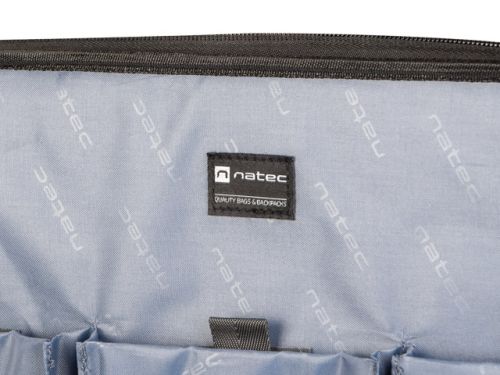 Чанта Natec laptop bag Boxer 17.3" Black