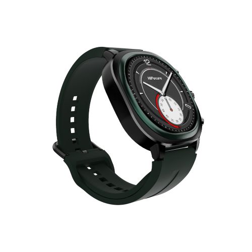 Часовник HiFuture AIX Lite Green,  1.43" AMOLED,  466*466, Powered by Dual Core & Syntra AI, Bluetooth Call, 1ATM Waterproof, Sixth Generation Health Sensor, Up to 10 days daily use, Extra Fabric Strap inbox