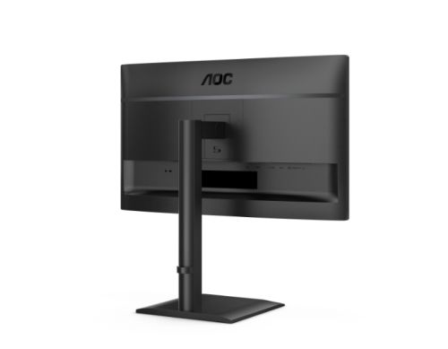 Монитор AOC 24E4U, 23.8" IPS WLED, 1920x1080@120Hz, 4ms GtG, 300cd m/2, 1500:1, 20M:1 DCR, Adaptive Sync, FlickerFree, Anti Blue Light, 2Wx2, Tilt, Height Adjust, Pivot, Swivel, D-SUB, HDMI, DP, USB Hub