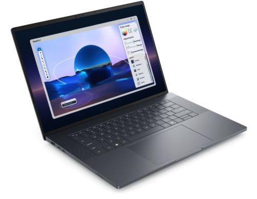 Лаптоп Dell Pro Max 16 Premium MA16250, Intel Ultra 7 265H, vPro (13TOPS NPU, 16 cores, up to 5.30 GHz), 16", FHD+ (1920x1200) VRR 120Hz, 500nits AG, 32GB LPDDR5x 8400 MT/s, 1TB SSD, NVIDIA RTX PRO 2000 8GB GDDR7, 8MP HDR + IR Cam and Mic, Wi-Fi 7, FPR, B