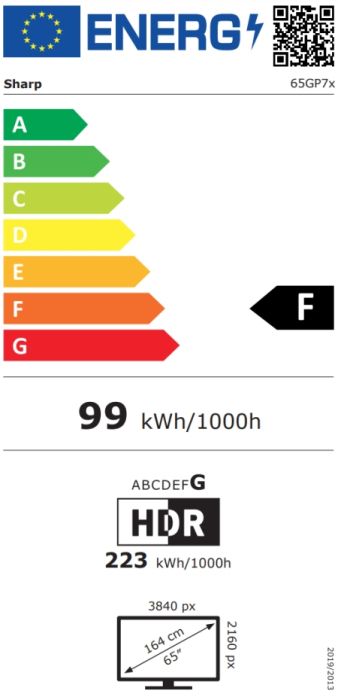 Телевизор Sharp 65GP7265E, 65" QLED Google TV, 4K Ultra HD 3840x2160 Frameless, AQUOS, DVB-T/T2/C/S/S2, Active Motion 1200, HDR10, Dolby Atmos, Dolby Vision, Google Assistant, HARMAN/KARDON, Chromecast Built-in, Aluminium, USB, Wi-Fi, Bluetooth, LAN, Sola