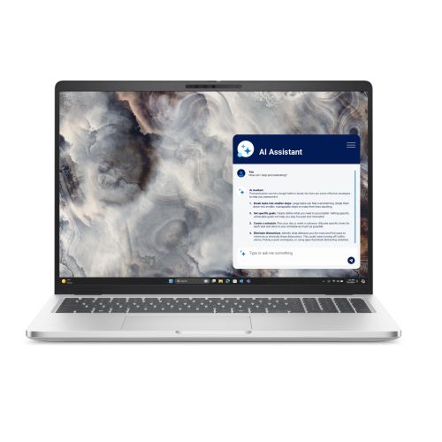 Лаптоп Dell Pro 16 Plus PB16250, Intel Core Ultra 7 265U vP (12 TOPS NPU, 12C, up to 5.3 GHz), 16.0" FHD+ (1920x1200), AG 300 nit, 1x16 GB, DDR5, 5600 MT/s, 512 GB SSD, Integrated graphics, FHD HDR + IR Cam, FPR, Wi-Fi 6E, Backlit Kb, Win11 Pro, Aluminum,