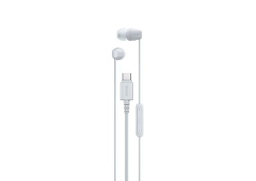 Слушалки Sony Headset IER-EX15C USB-C, White
