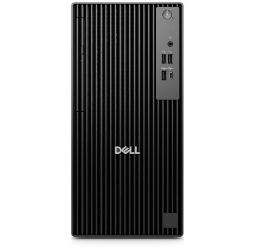 Настолен компютър Dell Pro Tower QCT1255, AMD Ryzen 5 PRO 8600G (16 TOPS NPU, 6 cores, up to 5.0GHz, 16 GB: 2 x 8 GB, DDR5, up to 4800 MT/s, 512GB SSD, Integrated Graphics, 8x DVD+/-RW, Bulgarian Keyboard&Mouse, 180W, Ubuntu, 3Y PS