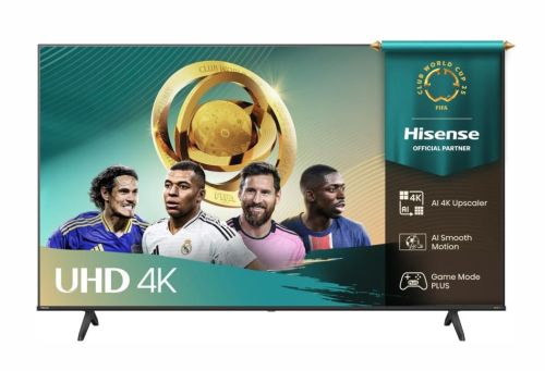 Телевизор Hisense 50" A6Q, 4K Ultra HD 3840x2160, DLED, DFA, Precision Colour, HDR 10+, HLG, Dolby Vision,Light sensor, Smart TV, WiFi, BT, AnyView Cast, Gaming Mode, 1xHDMI2 eArc, 3xHDMI, 2xUSB, LAN, CI+, DVB-T2/C/S2, Black
