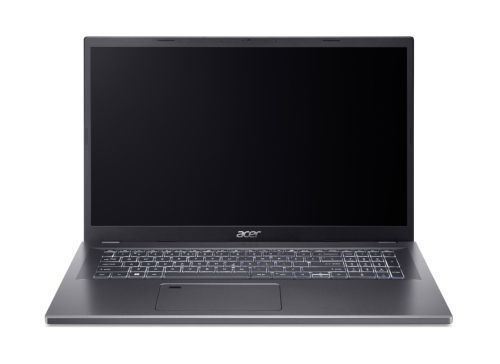 Лаптоп Acer Aspire 17, A17-51M-59K6, Intel Core 5 120U (up to 5.00GHz, 12MB), 17.3" FHD (1920x1080) IPS slim bezel LCD, 16GB DDR5 4600MHz, 512GB PCIe NVMe SSD, Intel UMA, FHD Cam,WiFi 6E, BT 5.1, Backlit Kbd, No OS, Steel Gray