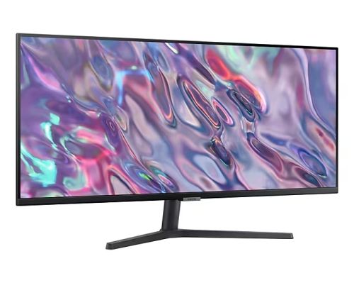Монитор Samsung 34S50GC, 34" VA, 100 Hz, 5 ms GTG, 3440x1440, 300 cd/m2, 3000:1, HDR 10, AMD FreeSync, PBP, Eye Saver, Flicker Free, Display Port 1.2, 2xHDMI 2.0, Headphone Jack, 178°/178°, Black