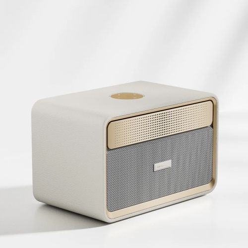 Тонколони HiFuture Passion X Latte, 100W Output (Max.Power), Built-in Powerful DSP with DynaBoost Technology, Crafted Wood Cabin, Wireless 5.4, Two-Way Full Range Speaker System, Built-in 8000mAh High-Performance Battery System, Pair to Stereo Sound Syste