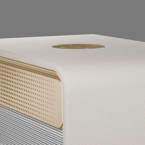 Тонколони HiFuture Passion X Latte, 100W Output (Max.Power), Built-in Powerful DSP with DynaBoost Technology, Crafted Wood Cabin, Wireless 5.4, Two-Way Full Range Speaker System, Built-in 8000mAh High-Performance Battery System, Pair to Stereo Sound Syste