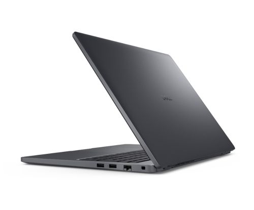 Лаптоп Dell Pro 16 PC16250, Intel Core 5 120U (10 cores, up to 5.0 GHz), 16" FHD+(1920x1200) IPS, 300nits AG, 16 GB: 1 x 16 GB, DDR5, 5200 MT/s, 512 GB SSD, Intel graphics, FHD HDR IR Cam and Mic, Wi-Fi 6E, FPR, Backlit Kb, Ubuntu, Magnetite, 3Y PS