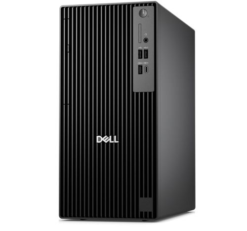 Настолен компютър Dell Pro Tower Plus QBT1250, Intel Core Ultra 7 265 (13 TOPS NPU, 20 cores, up to 5.3GHz), 16GB: 1 x 16GB, DDR5, up to 5600 MT/s, 512GB SSD, Integrated Graphics, 8x DVD+/-RW, Bulgarian Keyboard&Mouse, 260W, Ubuntu, 3Y PS