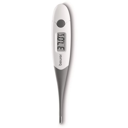 Термометър Beurer FT 16/1 clinical thermometer, Contact-measurement technology, Display in °C, Result after just 10 sec, Protective cap; Waterproof, white