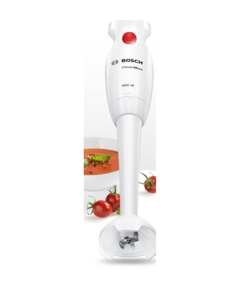 Пасатор Bosch MSM14000, Blender, CleverMixx, 400 W, White, deep red