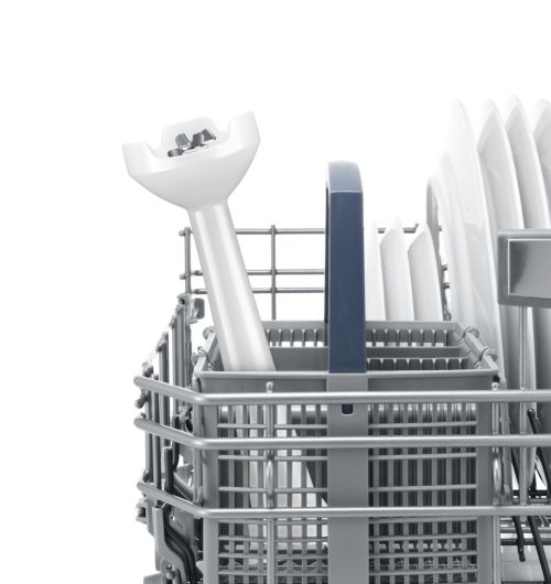 Пасатор Bosch MSM14100, Blender, CleverMixx, 400 W, Included transparent jug, White, deep red