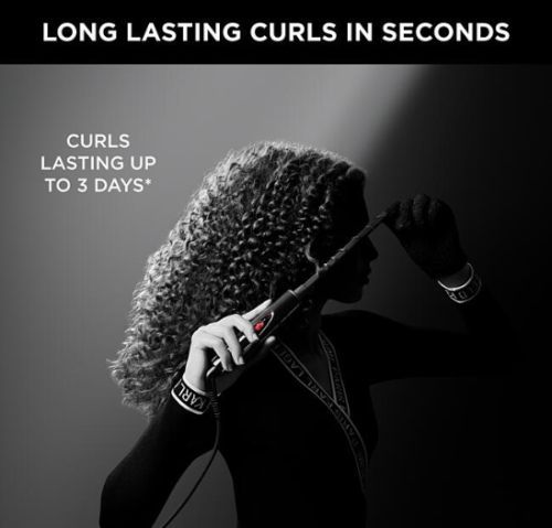 Маша Rowenta CF311LF0 CURLER CHOPSTICKS CURLS FOREVER KL, 10mm barrel, Keratin & Shine coating, 180° C, 30-second heat-up time