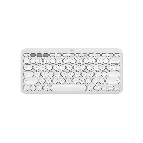 Клавиатура Logitech Pebble Keys 2 K380s - TONAL WHITE - US INT'L - BT - N/A - INTNL-973 - UNIVERSAL